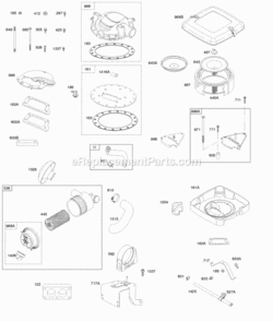 Part Location Diagram of 841853 Briggs and Stratton Screw